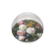 Pisapapeles de vidrio convexo, De Heem, Florero con flores