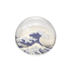 Glaskuppeln Briefbeschwerer, Hokusai Große Welle
