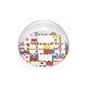 Briefbeschwerer,  Mondrian, Victory Boogie Woogie
