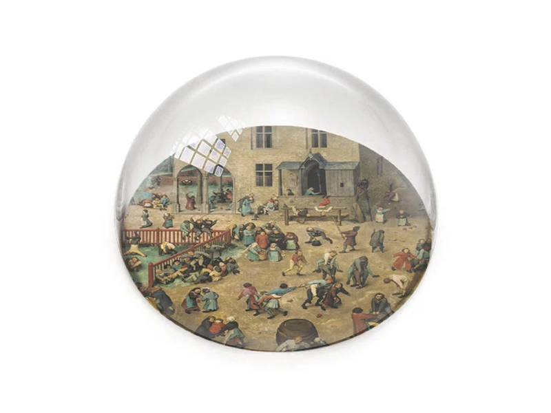 Briefbeschwerer,  Brueghel, Kinderspiele