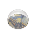 Pisapapeles de vidrio, Munch, el grito