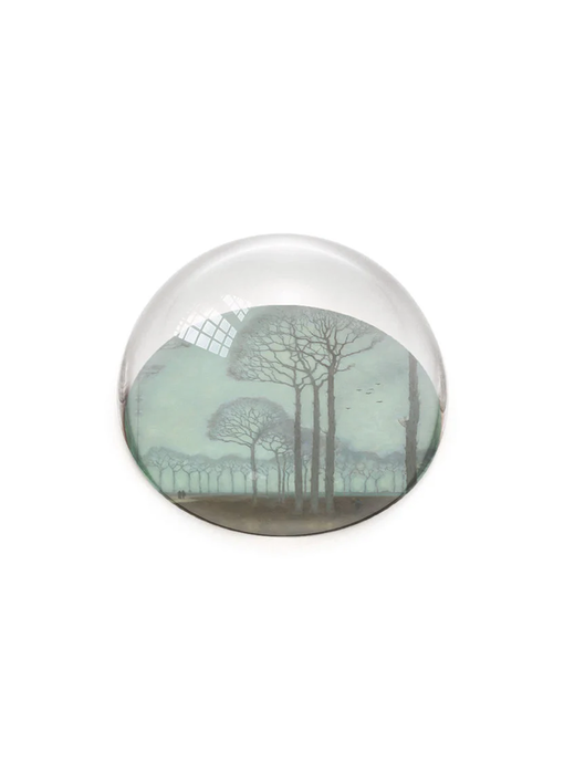 Glass Dome,   Jan Mankes, Row of trees
