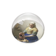 Glas konvexer Briefbeschwerer, Vermeer,  Das Milchmädchen
