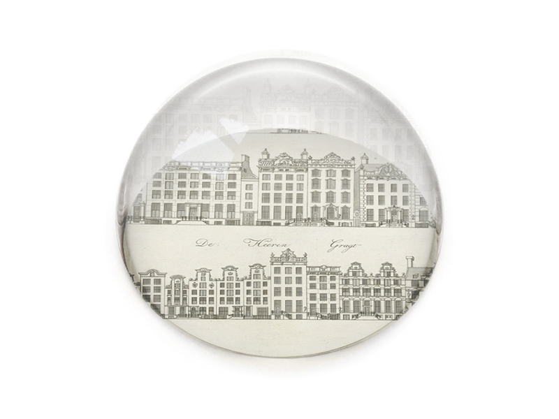 Glaskuppeln,  Amsterdam Grachtenhäuser, C.P. Jacobszoon
