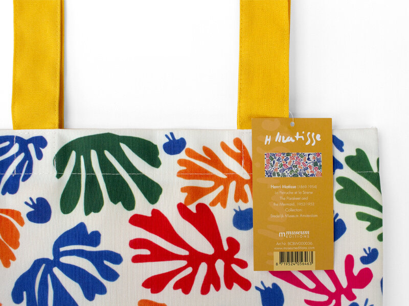 Baumwolltasche, Matisse, Der Sittich und die Meerjungfrau
