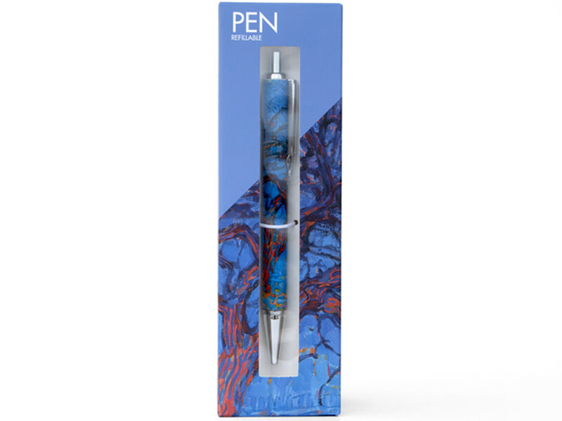 Ballpen in box, Piet Mondriaan, Red Tree