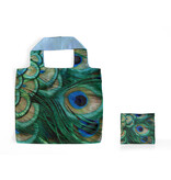 Comprador plegable LF, Plumas de pavo real