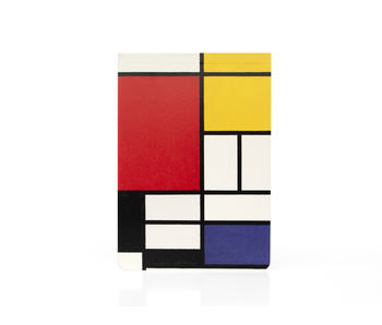 Blanco notepad A6, Piet Mondriaan