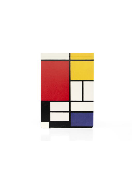 Leeres notepad A6, Piet Mondriaan