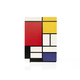 Blanco notepad A6, Piet Mondriaan