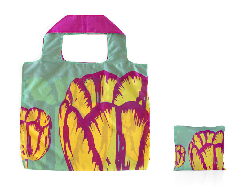 Tasche faltbar, Tulip Pop Line Grün