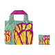 Opvouwbare shopper, Tulp Pop Line Groen