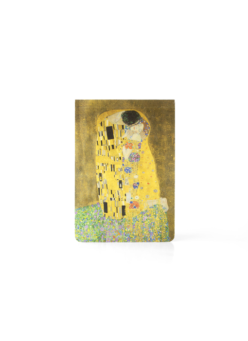 Blanco notepad A6, Gustav Klimt, De Kus
