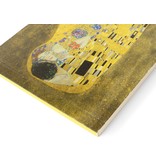 Bloc-notes vierge A6, Gustav Klimt,  Le Baiser