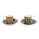 Espresso set, Claude Monet, Field with Poppies