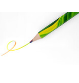 Crayon multicolore - Vert, jaune