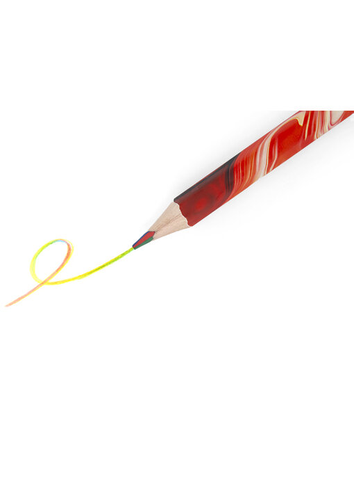 Crayon multicolore - Rouge