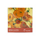 Lens cloth, 15 x 15 cm, Sunflowers, Van Gogh