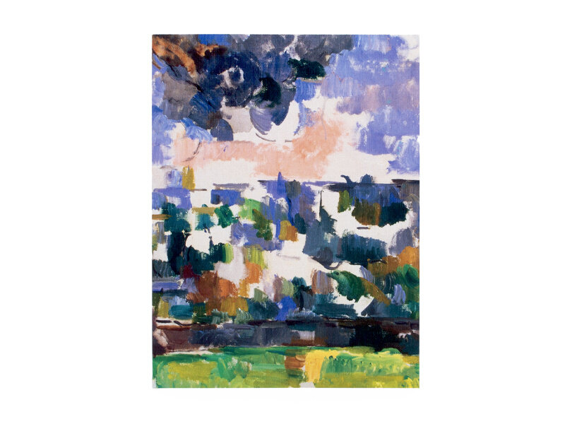Softcover kunst schetsboek, Paul Cézanne, De tuin van Lauves