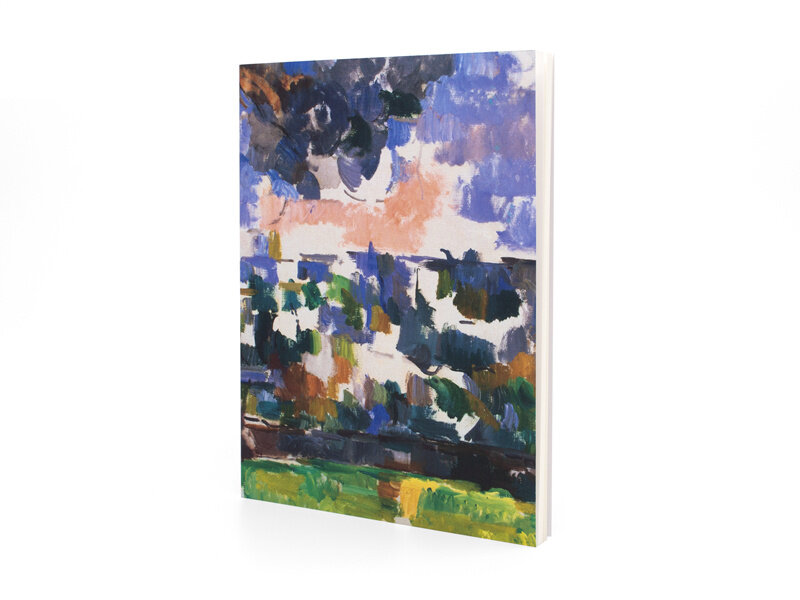 Softcover kunst schetsboek, Paul Cézanne, De tuin van Lauves