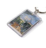 Keyring, Paul Cézanne , The Sainte-Victoire mountain Keyring, Paul Cézanne , The Sainte-Victoire mountain