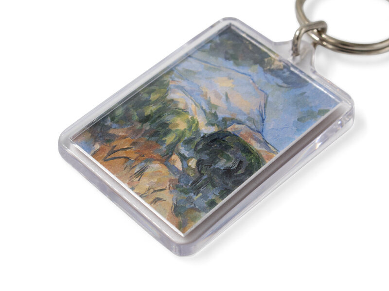 Keyring, Paul Cézanne , The Sainte-Victoire mountain