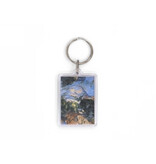 Keyring, Paul Cézanne , The Sainte-Victoire mountain Keyring, Paul Cézanne , The Sainte-Victoire mountain