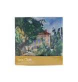 Chiffon de nettoyage, Paul Cézanne, Maison au toit rouge