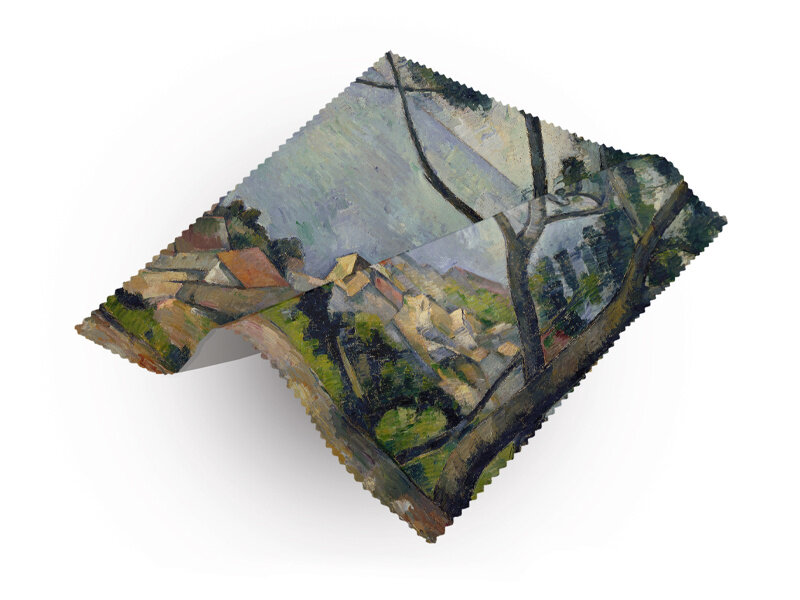 Paño de limpieza para gafas, Paul Cézanne, El mar en Estaque