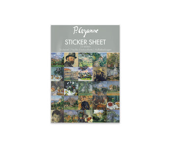 Stickersheet,  Paul Cézanne, Masterpieces