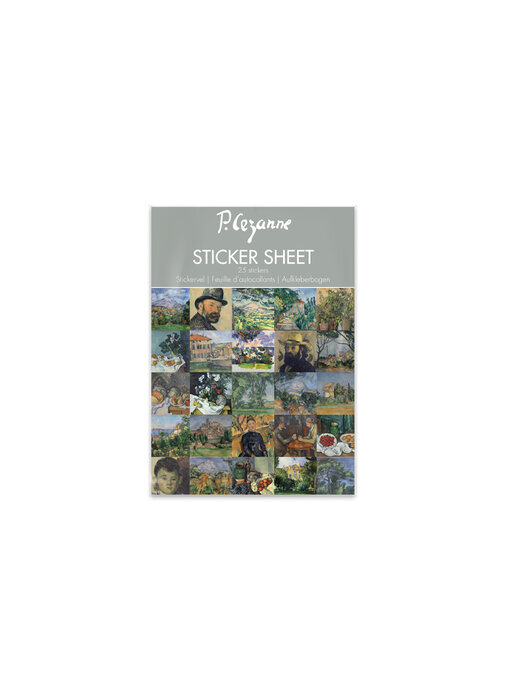 Stickersheet,  Paul Cézanne, Masterpieces