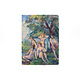 Map met elastische sluiting,  Paul Cézanne, Badende figuren