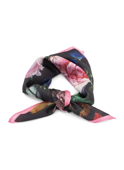 Schal, 68x68 cm, De Heem, Blumenstillleben