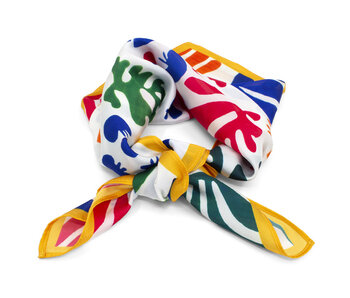 Scarf, 68x68 cm,Henri Matisse, The parrot and the mermaid