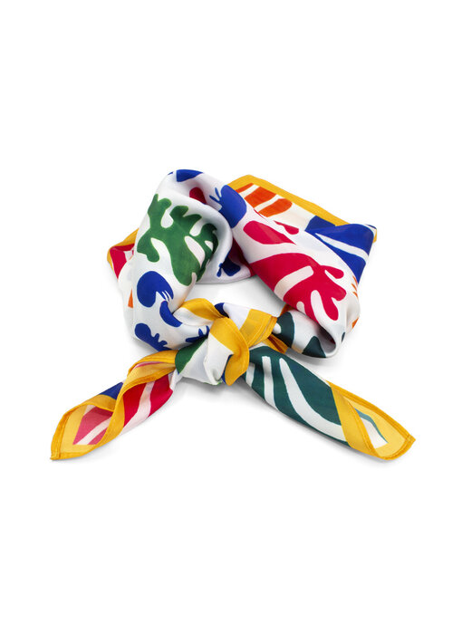 Scarf, 68x68 cm,Henri Matisse, The parrot and the mermaid