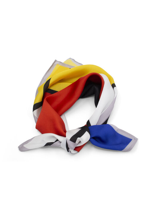 Scarf, 68x68 cm, Piet Mondiraan