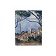 Artist Journal, Paul Cézanne ,  The sea at l'Estaque behind the trees