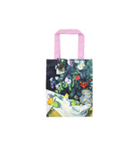 Bolsa de algodón con forro, Paul Cézanne,Bodegón con flores y frutas