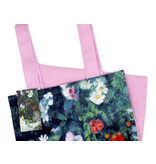 Bolsa de algodón con forro, Paul Cézanne,Bodegón con flores y frutas