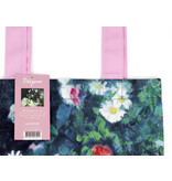 Bolsa de algodón con forro, Paul Cézanne,Bodegón con flores y frutas
