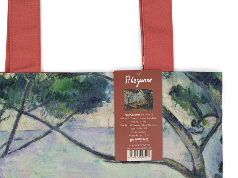 Baumwolltasche mit Futter, Paul Cézanne, Das Meer bei Estaque
