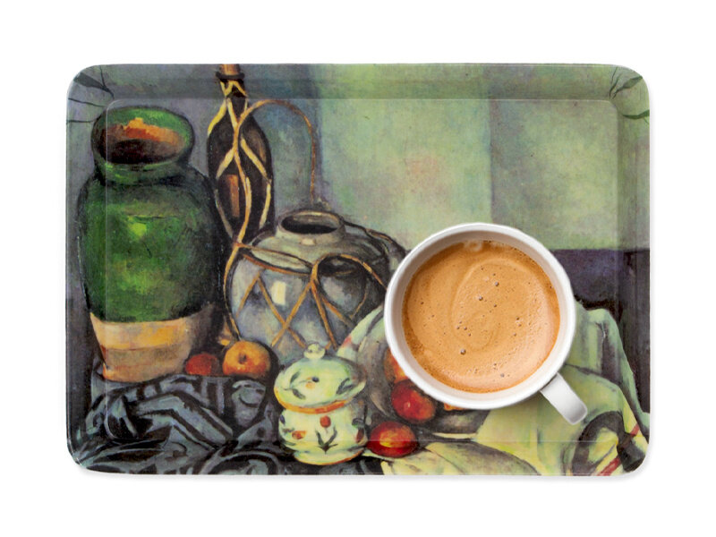 Serviertablett Mini, vCézanne, Stillleben mit Äpfeln