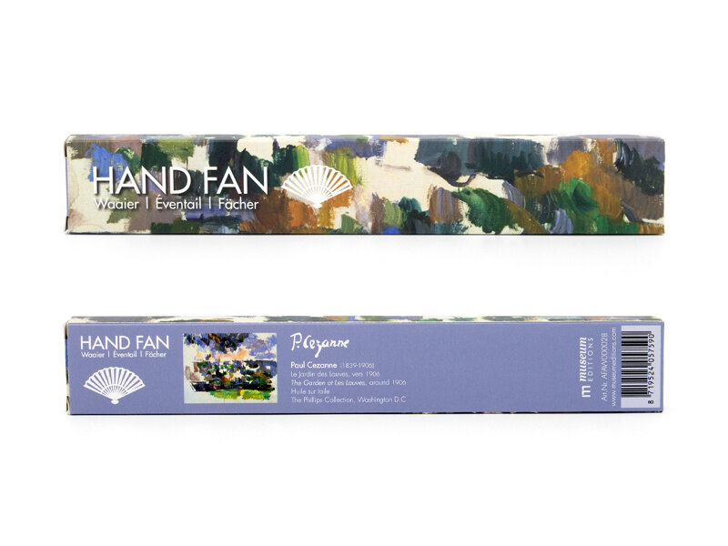 Hand waaier, Paul Cézanne, Paul Cézanne, De tuin van Lauves