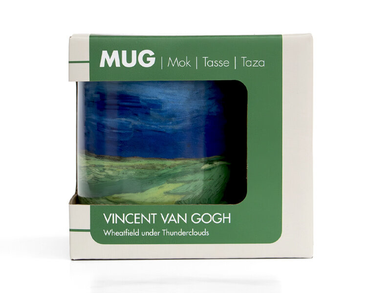 Mug, Vincent van Gogh, Wheatfield under thunderclouds