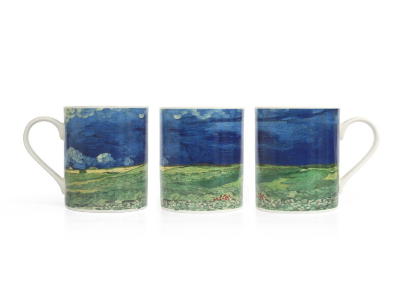 Mug, Vincent van Gogh, Wheatfield under thunderclouds