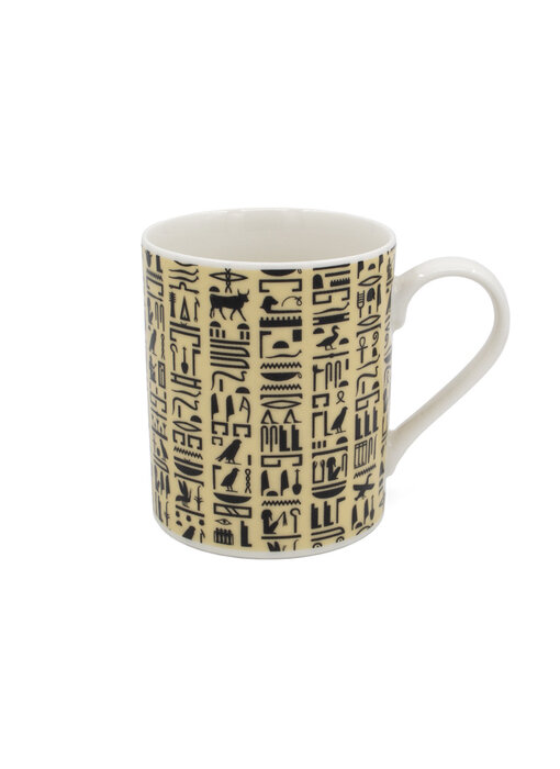Mug , Hieroglyphs