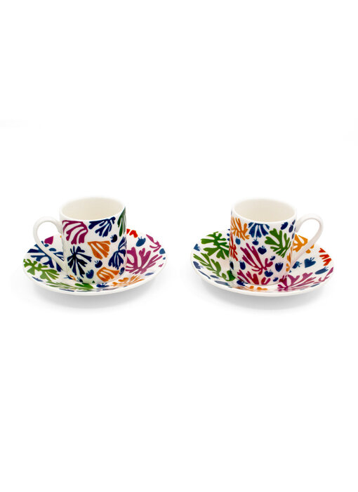 Set de espresso, Henri Matisse, El loro y la sirena