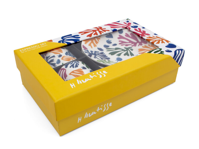 Espresso-Set, Matisse, Der Sittich und die Meerjungfrau