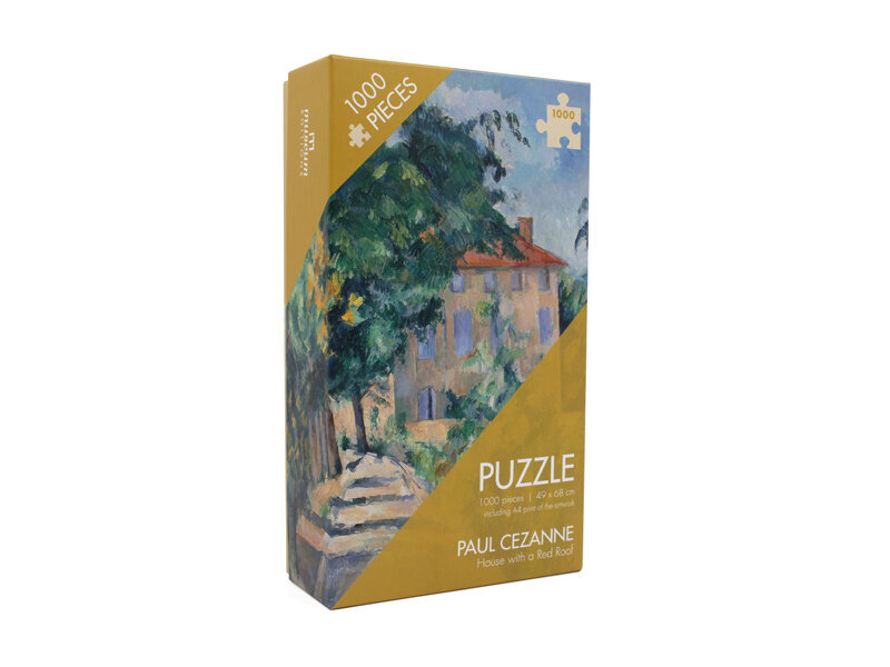 Puzzle, 1000 Teile, Paul Cézanne, Haus mit rotem Dach