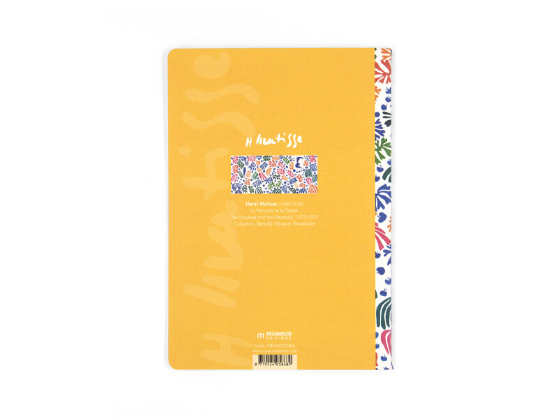 Carnet avec dos cousu en coton, A5,Henri Matisse